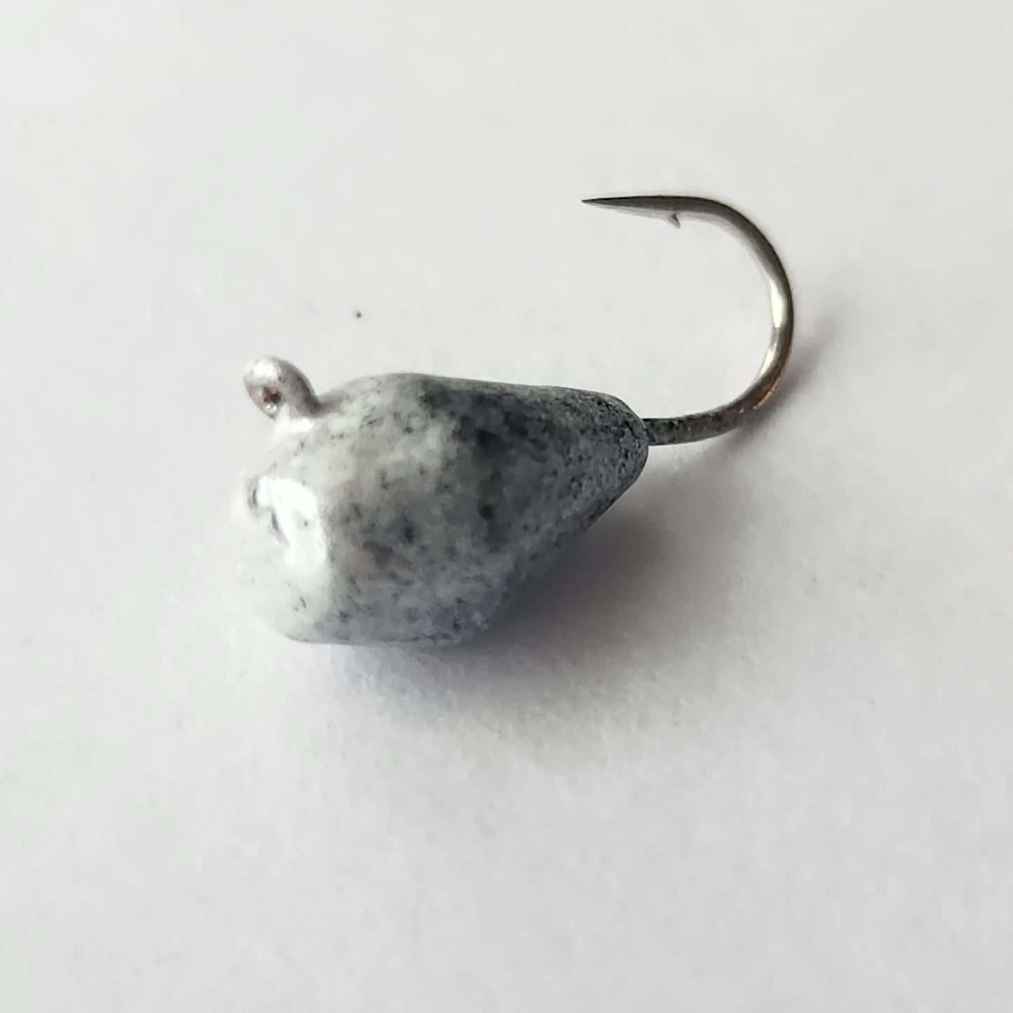 1/14 oz. Tungsten Jig - Silver Metallic and Black Specks