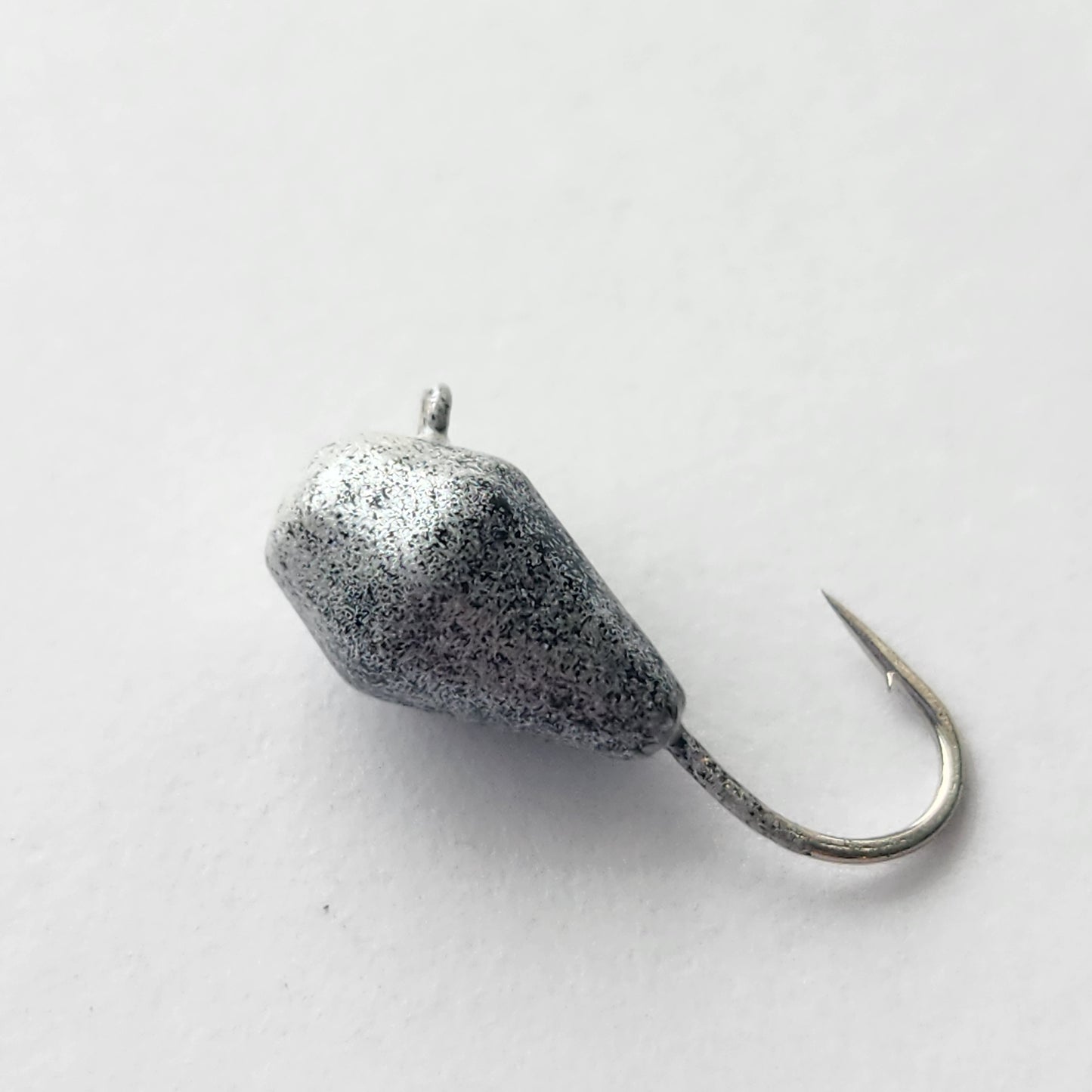 1/14 oz. Tungsten Jig - Silver Metallic and Black Specks