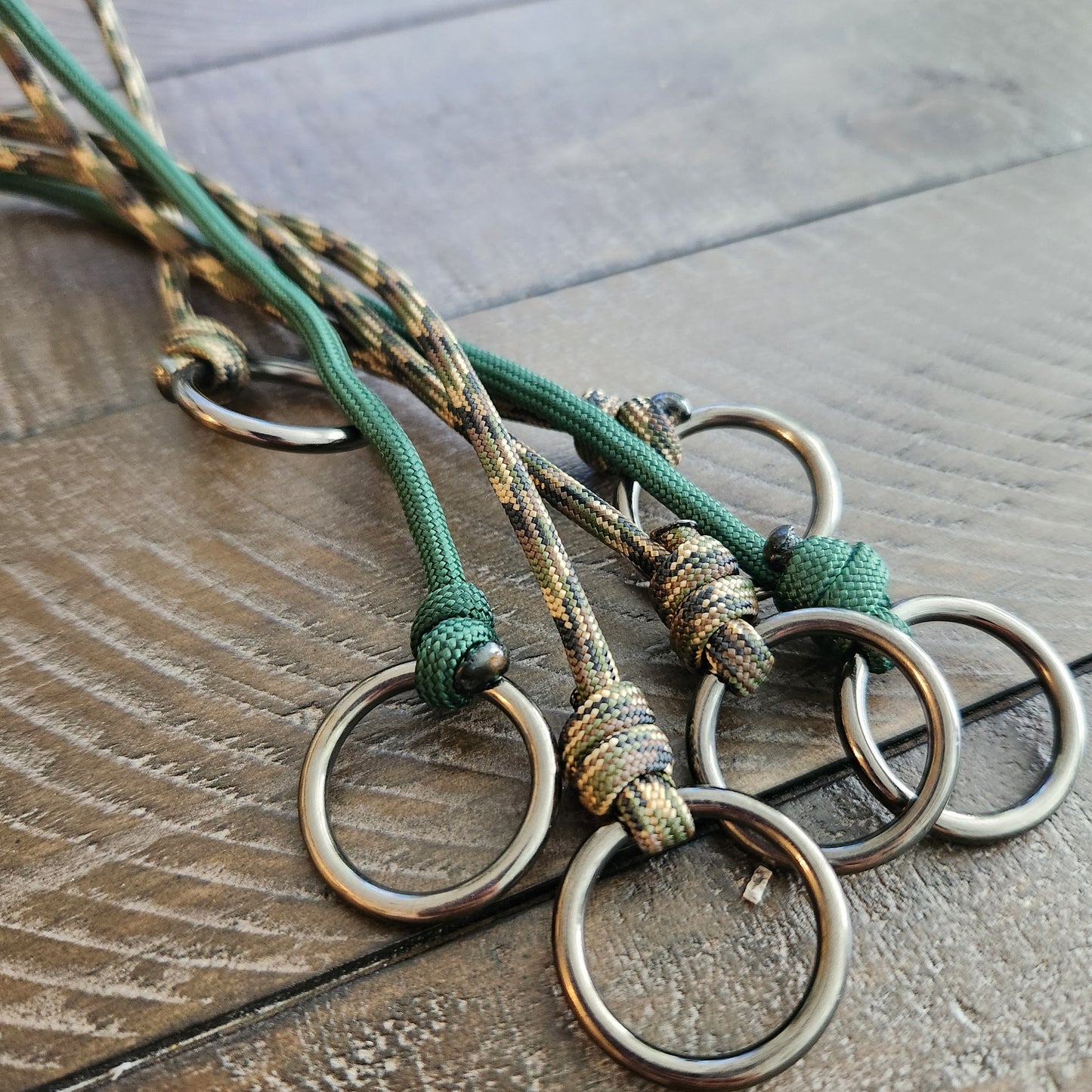 Paracord Game Strap (KIDS) - Forest Camo