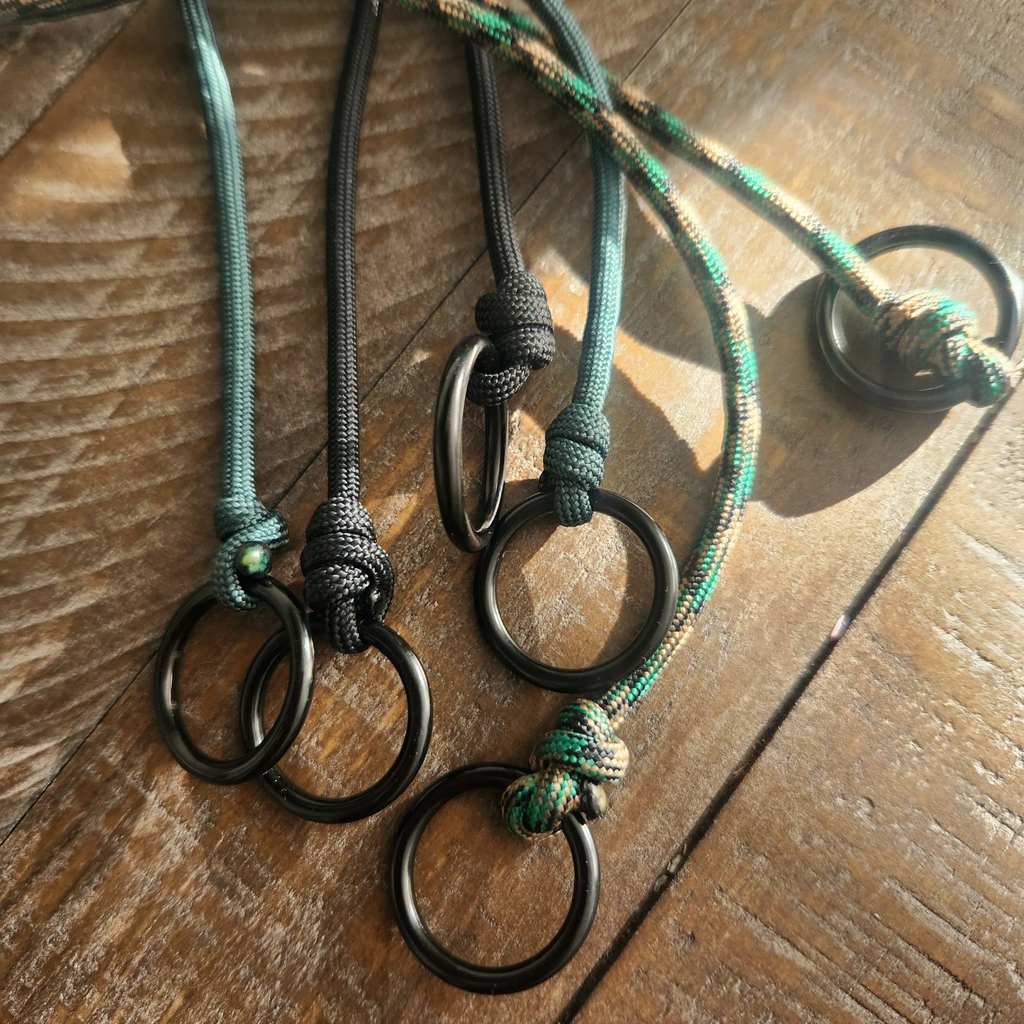 Paracord Game Strap - Hunter Green Camo