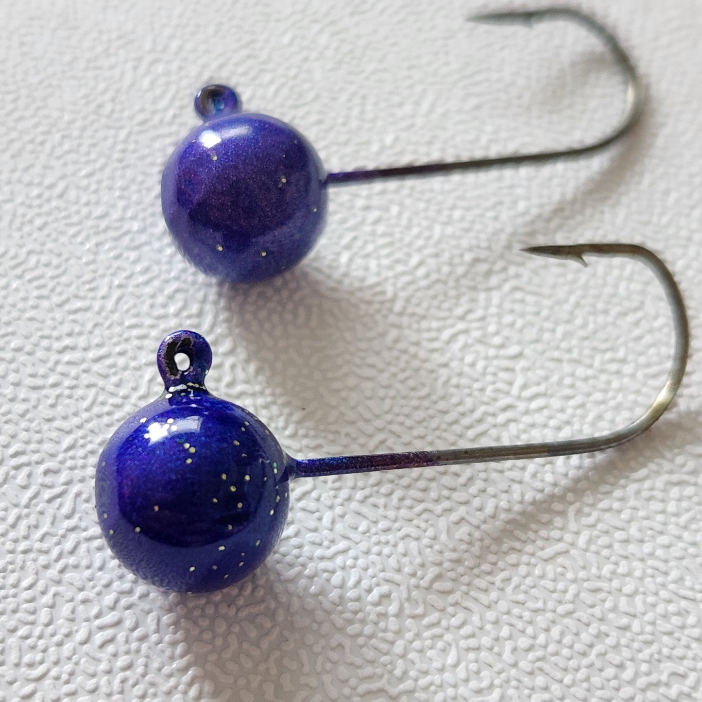 1/4 oz Ball Jig - Dark Purple Galaxy