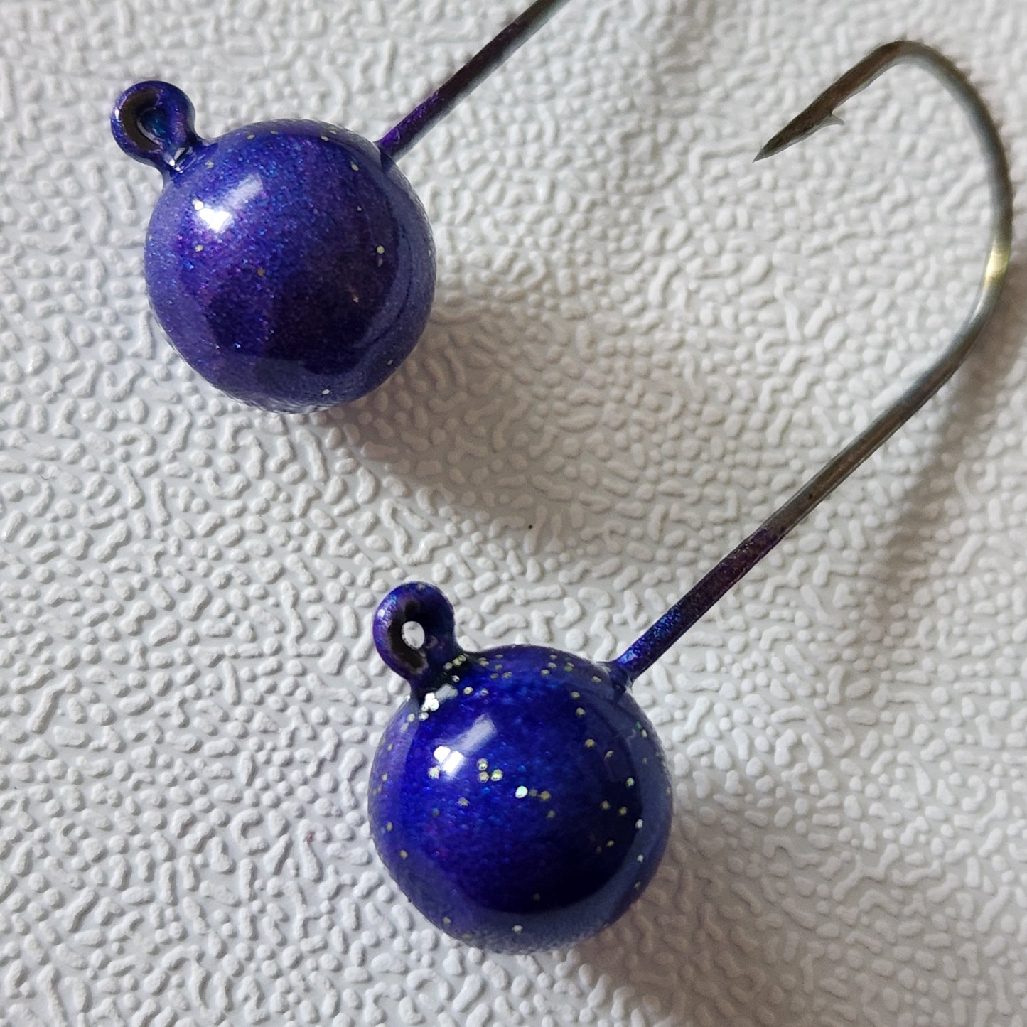 1/4 oz Ball Jig - Dark Purple Galaxy