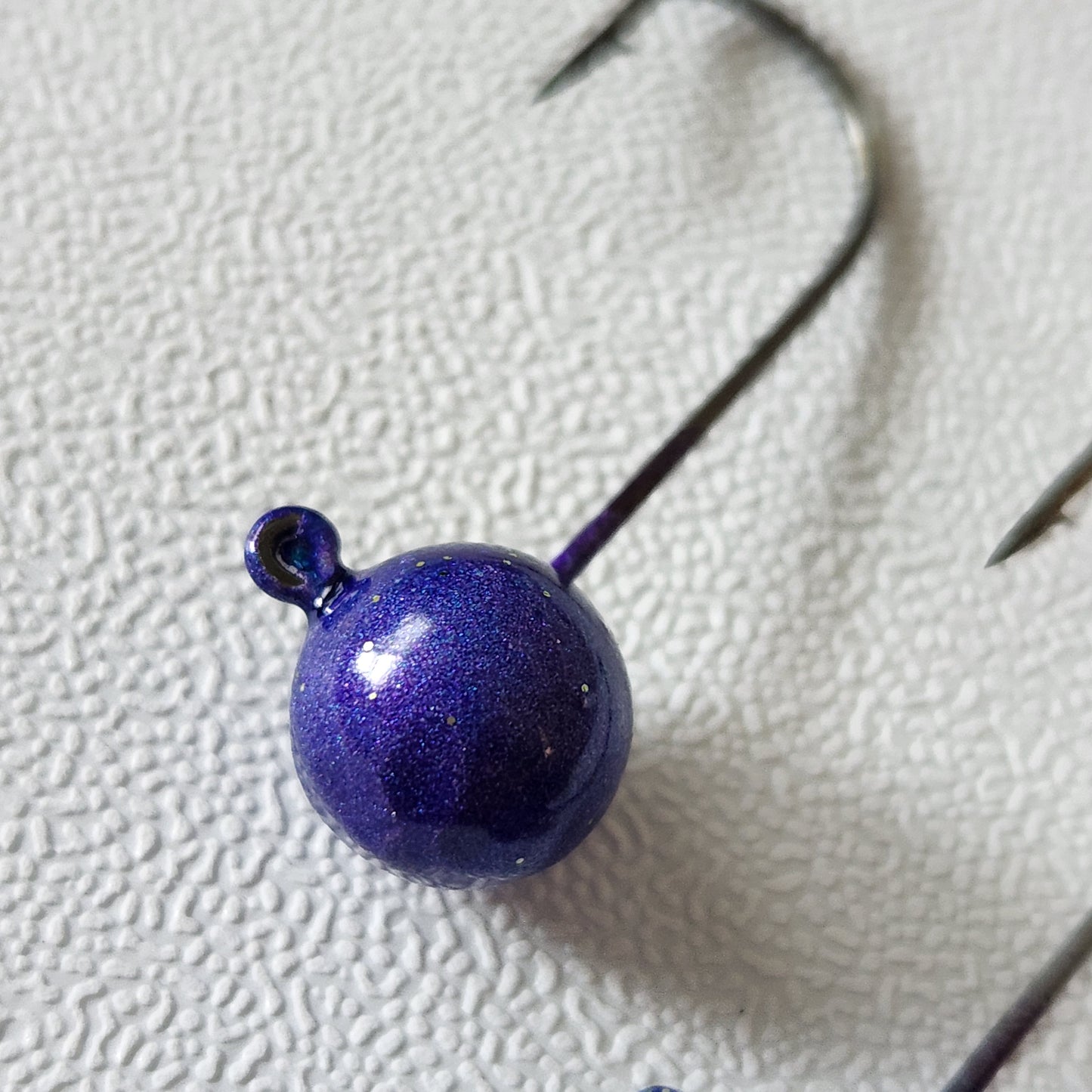 1/4 oz Ball Jig - Dark Purple Galaxy