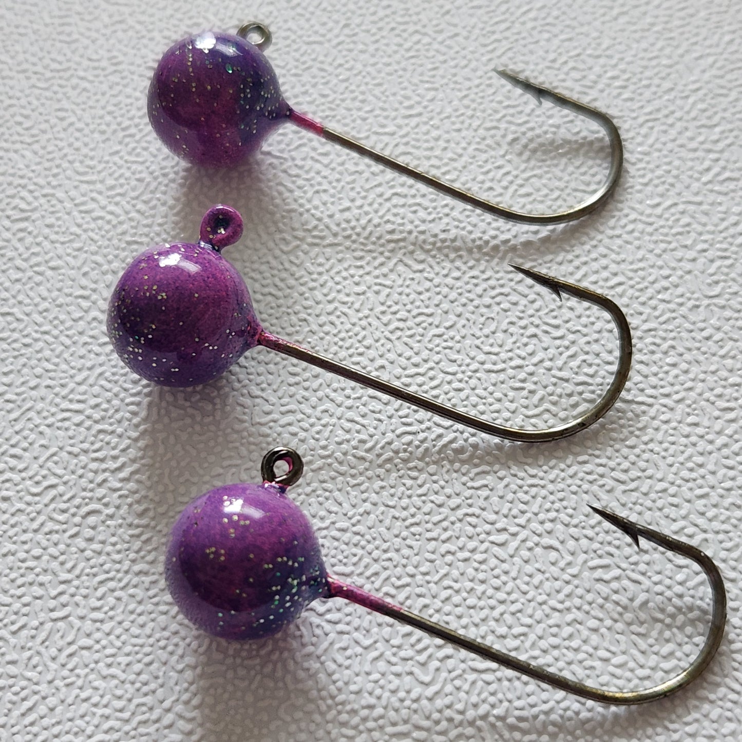 1/4 oz Ball Jig - Purple Plum Galaxy