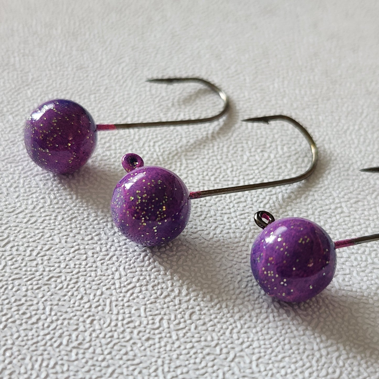 1/4 oz Ball Jig - Purple Plum Galaxy