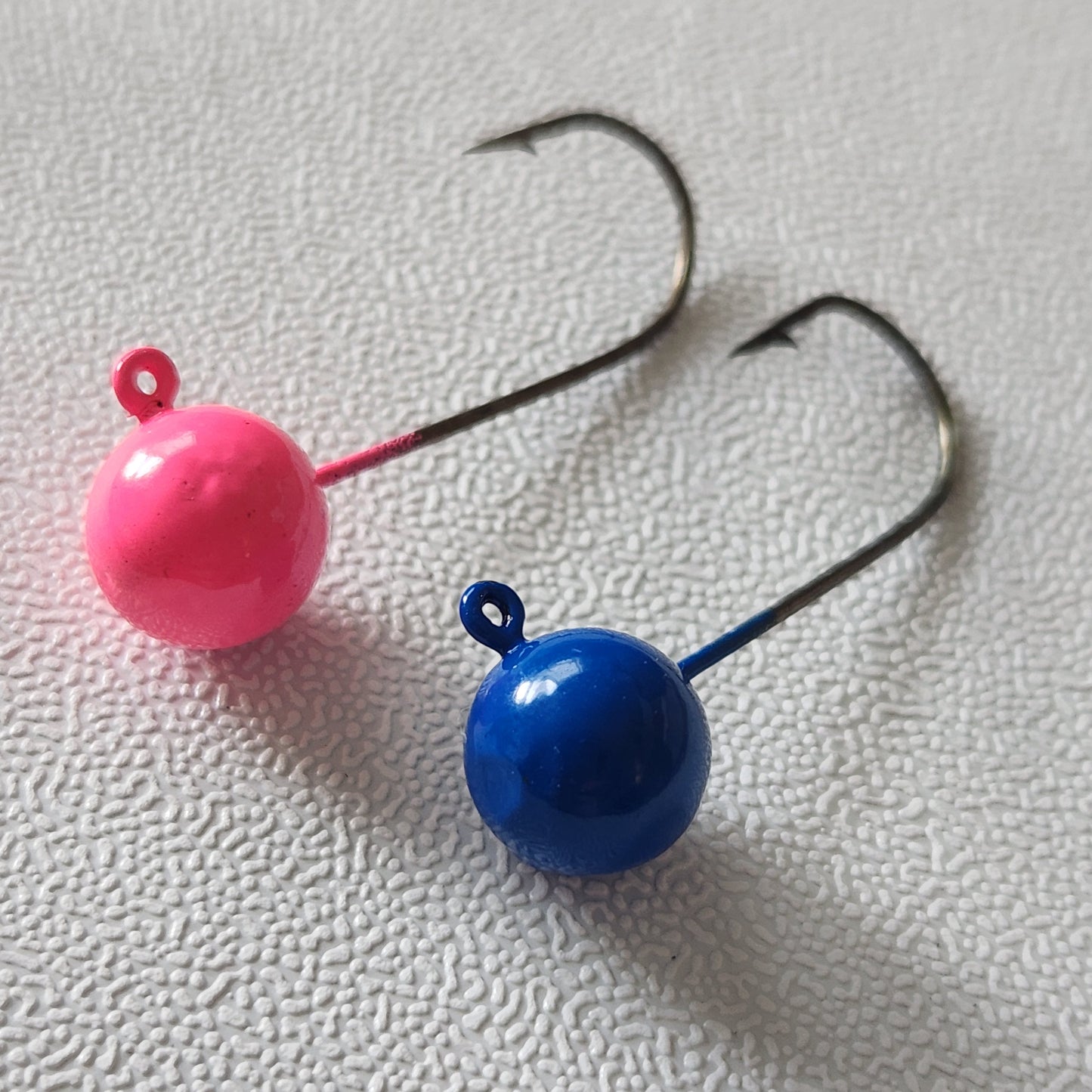 1/4 oz Ball Jig - Pink + Blue