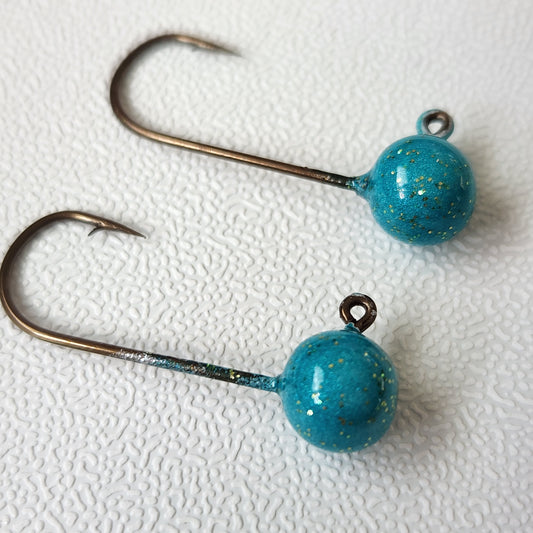 1/8 oz Ball Jig - ICY Blue