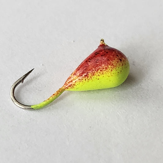 1/16 oz. Tungsten Jig - Red + Yellow