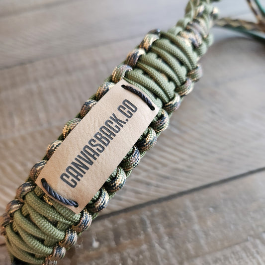 Paracord Game Strap (KIDS) - Forest Camo