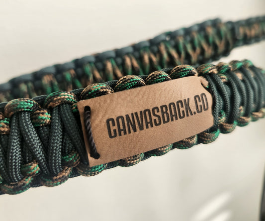 Paracord Game Strap - Hunter Green Camo