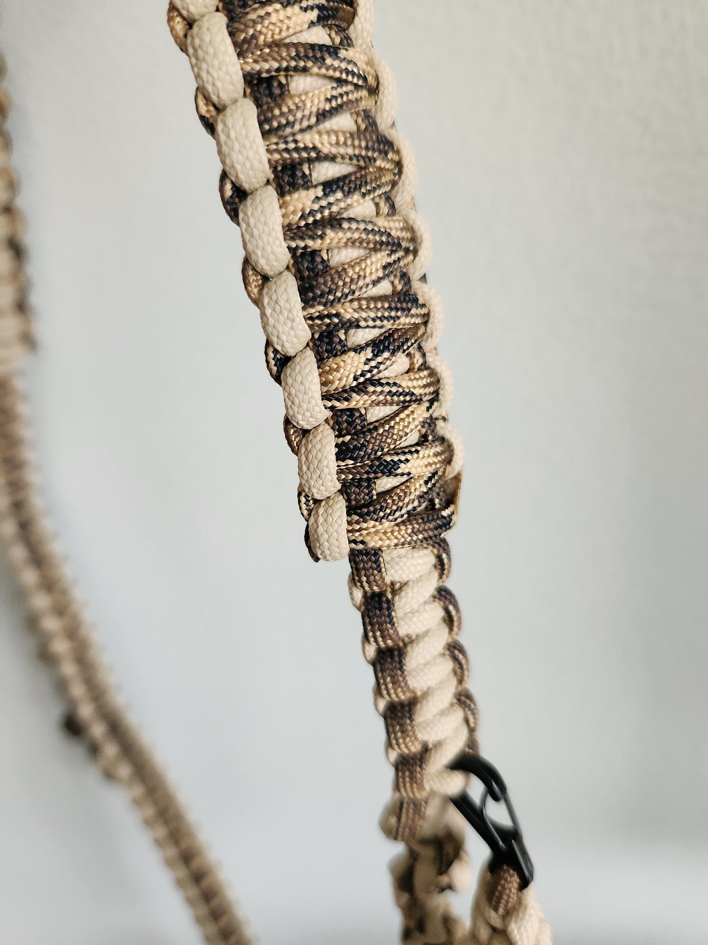 Paracord Call Lanyard - Sand Camo + Tan